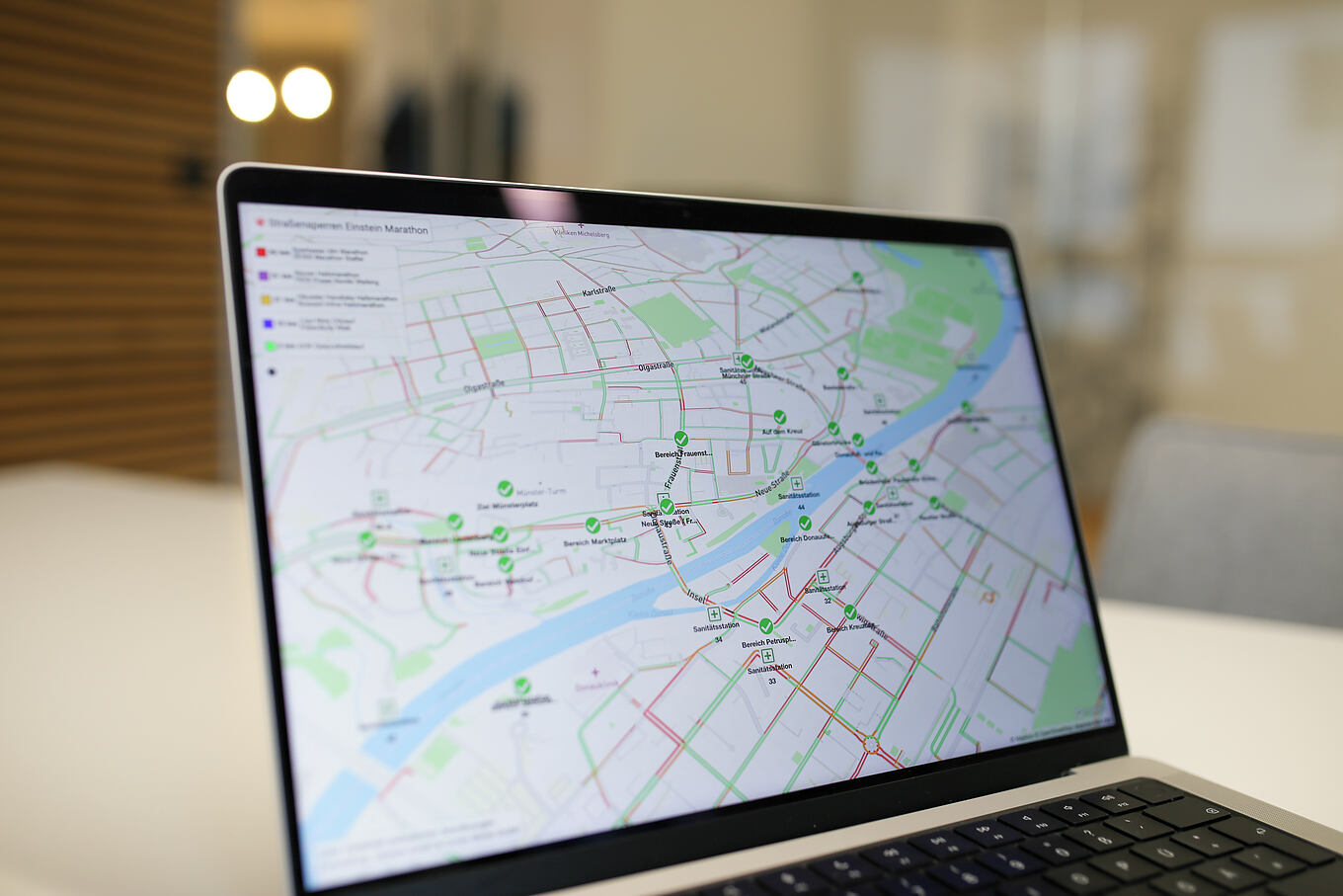 Kartenanwendungen Ulm - interaktive Karte mit OpenStreetMap, Google Maps und Mapbox