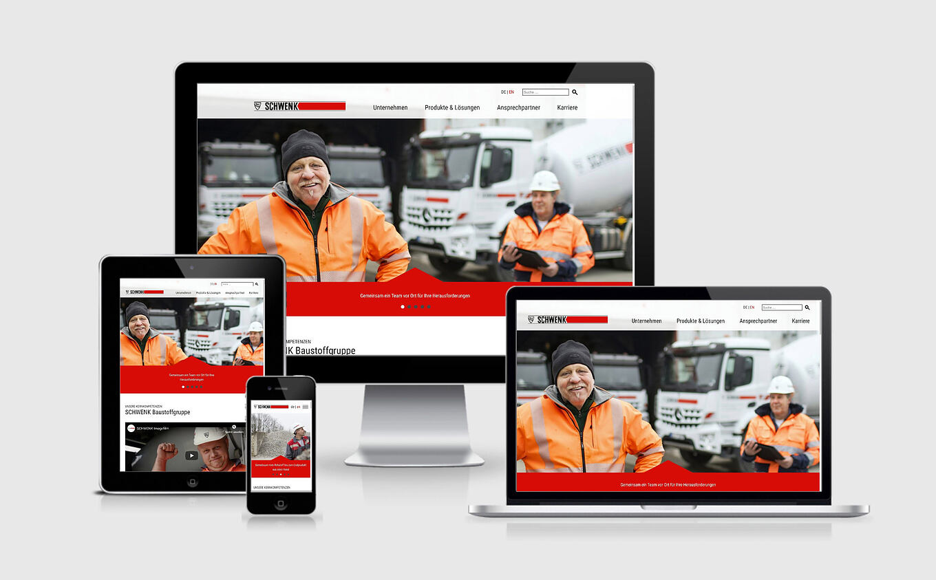 Responsive Design Ulm - optimierte Websites für Smartphones, Tablets und Desktop