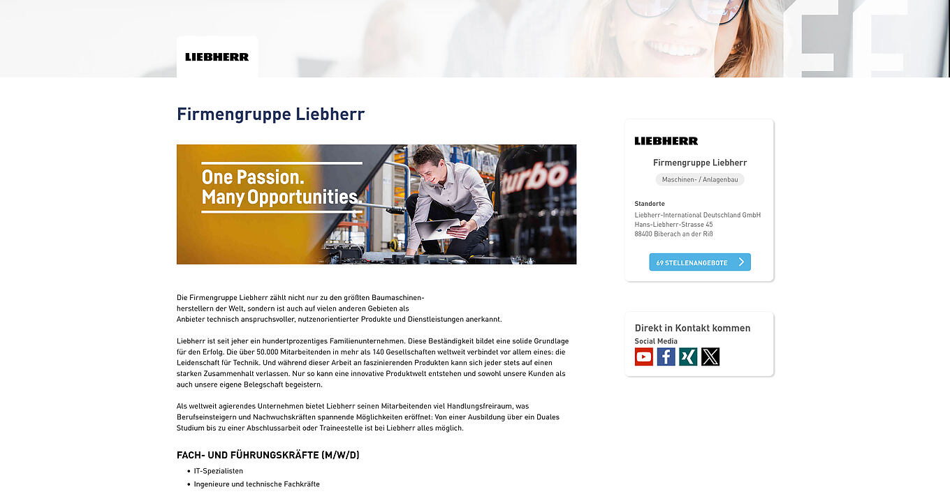 Jobs-Ulm Ulm - API-Integration für den Import externer Stellenanzeigen aus Jobportalen