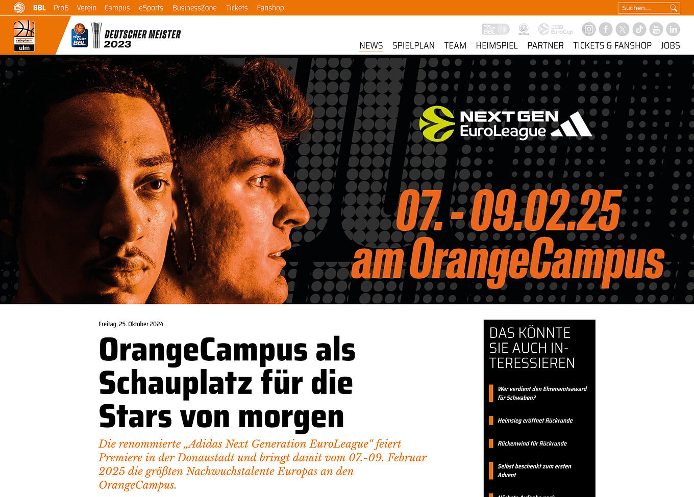 ratiopharm ulm Ulm - Modulares Webdesign mit WordPress Content Management System